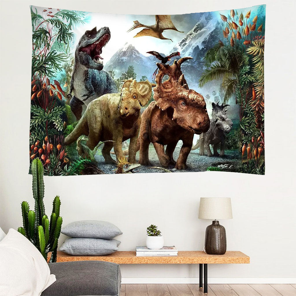 Dinosaur Wall Beach Carpet Cloth