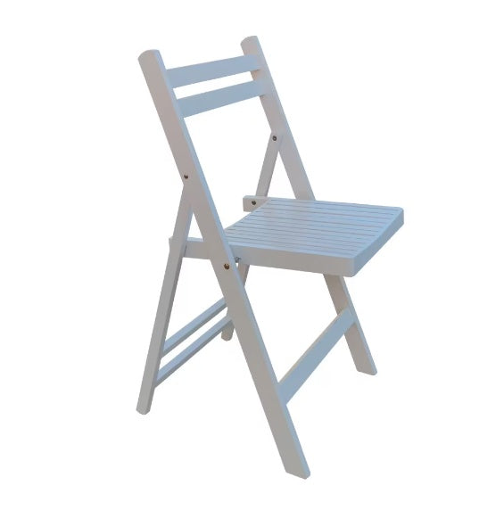 Furniture Slatted Wood Folding Chairs