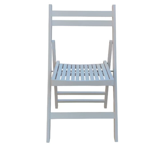 Furniture Slatted Wood Folding Chairs