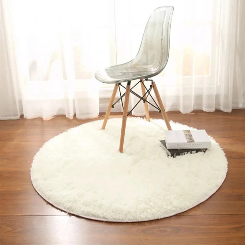 Super Soft Plush Round Rug Mat