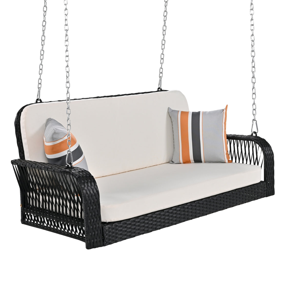 2-Seater Hanging Bench With Chains