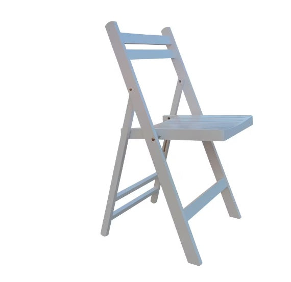 Furniture Slatted Wood Folding Chairs