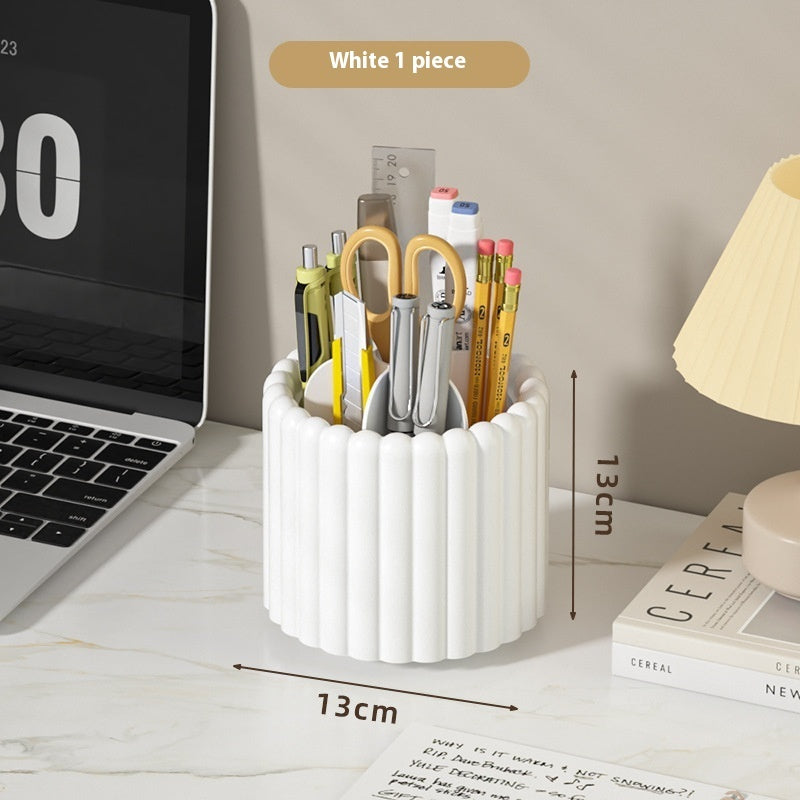 Desktop Rotating Pen Holder Storage Box