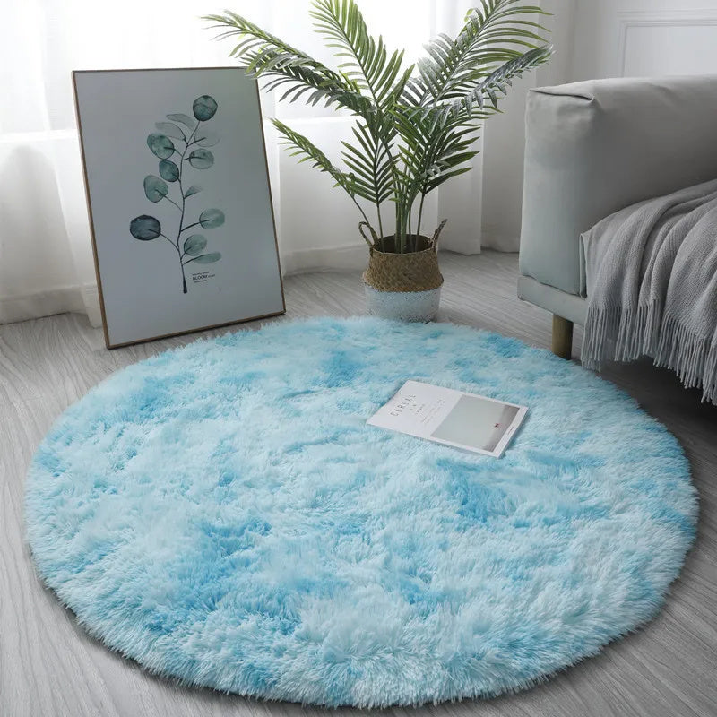 Super Soft Plush Round Rug Mat