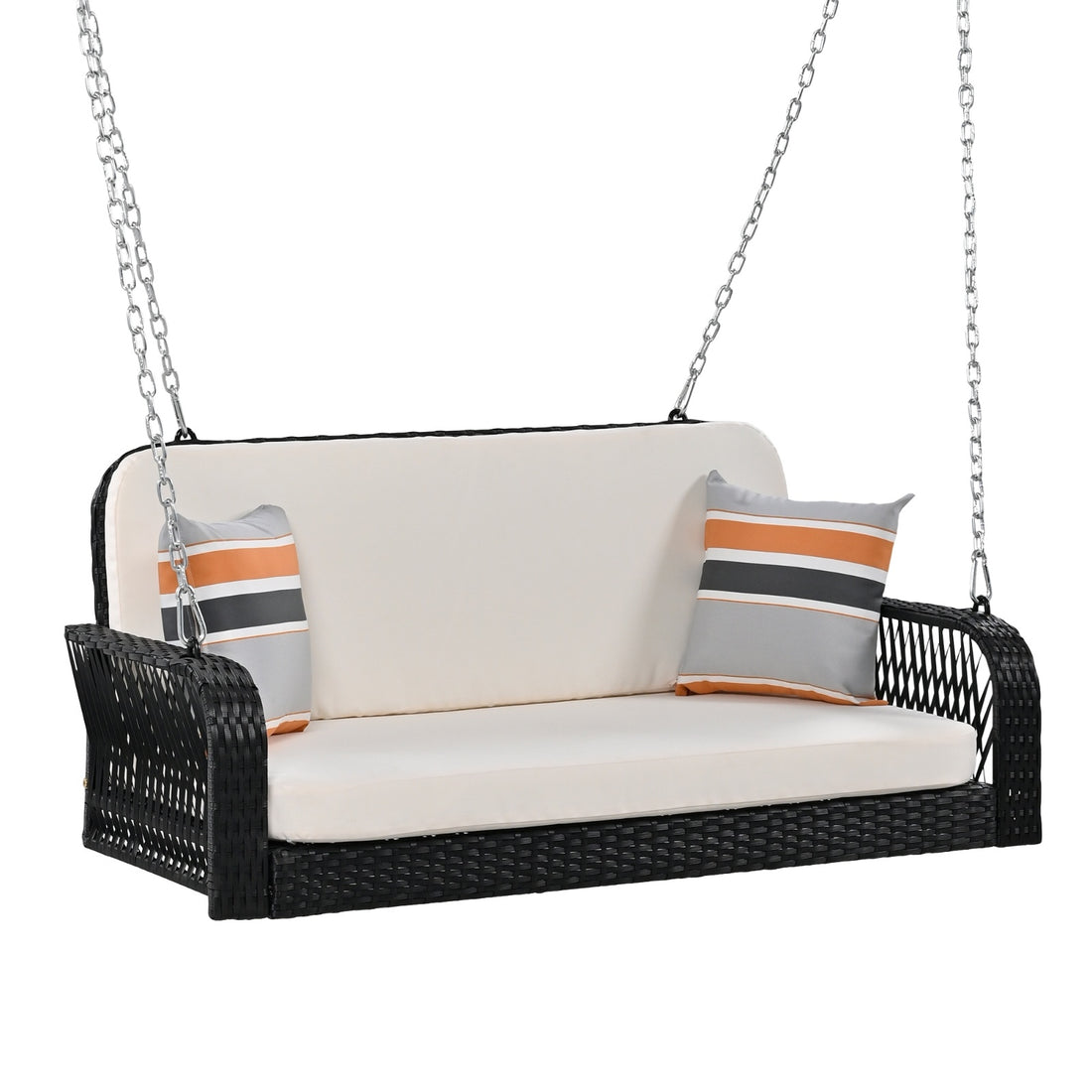 2-Seater Hanging Bench With Chains