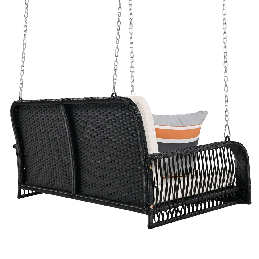 2-Seater Hanging Bench With Chains