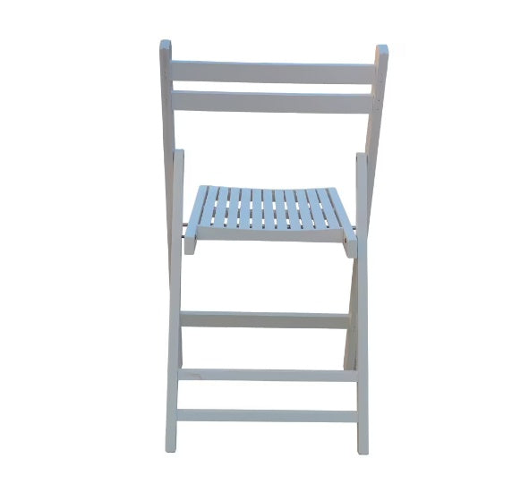 Furniture Slatted Wood Folding Chairs